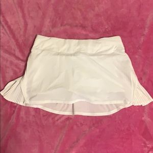 White Lululemon Skirt